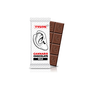 Tyson 2.0 Konopná čokoláda - mléčná