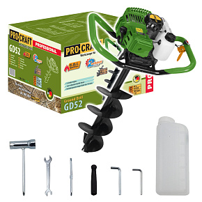 Zemní, půdní vrták Procraft GD52 Zemní, půdní vrták Procraft GD52