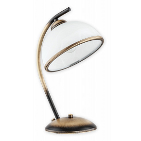 Lemir Stolní lampa O2238 L1 PAT Altea lampička, patina