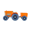 Traktor s vlekem plast 31cm na volný chod 