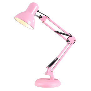 SANDRIA Stolní lampa L2861 + S2557 SANDY růžová E27, 230V, max.40W, včetně LED