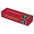 Domino společenská hra dřevo 28ks v krabičce 15,5x3,5x5cm