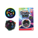 Míček skákací svítící Disco 6cm na baterie se světlem na kartě 11x17cm