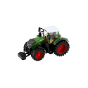Traktor Bburago Fendt 1050 Vario/New Holland kov/Massey F.plast 13cm 2 druhy v krabičce 15x11x8cm