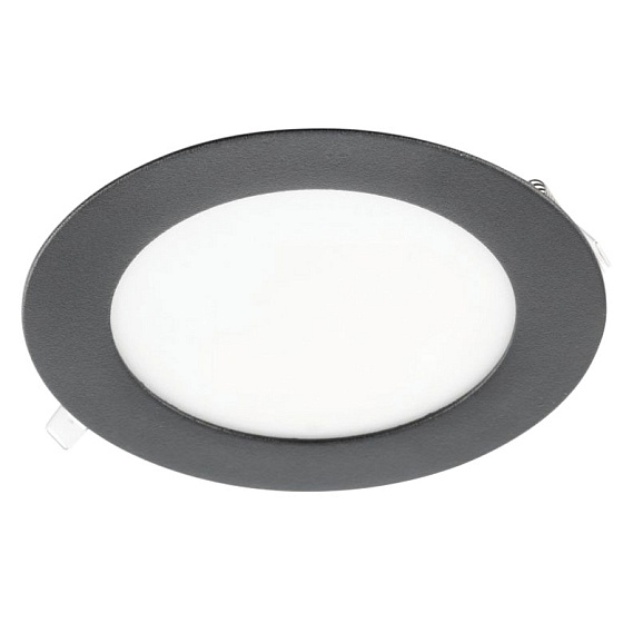 GTV LED podhledové svítidlo LD-ORW07W-CBP-10 ORIS Plus 7W vestavný černý, 
