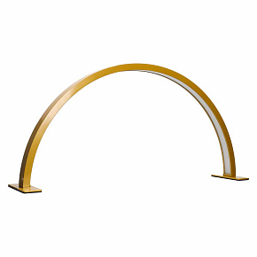 Kosmetická LED lampa bez stínů stolní na manikúru nehtů oblouk zlatá Kosmetická LED lampa bez stínů stolní na manikúru nehtů oblouk zlatá