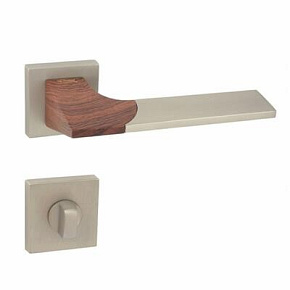 Klika LIKE-QR M91/WOOD + štít WC Klika LIKE-QR M91/WOOD + štít WC