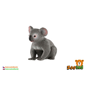 Koala medvídkovitý zooted plast 8cm 