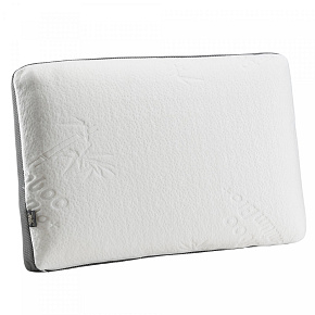 Herzberg HG-3D6040 : Oreiller en Mousse à Mémoire de Bambou avec Flux d'Air 3D - 60x40x12cm