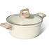 Just Perfecto JL-36: 2 Pieces Granite Casserole (24cm) - Biege