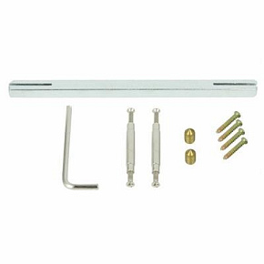 Zestaw montażowy klamki (140mm) M1 mosiądz Zestaw montażowy klamki (140mm) M1 mosiądz