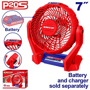 Aku stolní ventilátor 20V 17,8cm solo Aku stolní ventilátor 20V 17,8cm solo