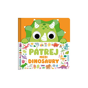 Knížka Pátrej mezi dinosaury 20x20x1,5cm Knížka Pátrej mezi dinosaury 20x20x1,5cm