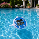 Plovoucí bazénový teploměr do vody jacuzzi digitální elektronický