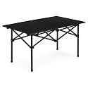 Skládací turistický stůl 95x55 cm kempingový s taškou černý MultiGarden