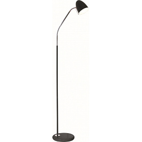 SANDRIA Stojací lampa L1819 SANDY černá E27, 230V, max.15W