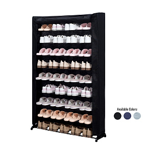 Herzberg HG-8077: 9patrový organizér na boty (Modrý1)