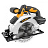 CCS334 - Aku okružní pila 20V 165mm 1x2,0Ah - Kombi MAX plus