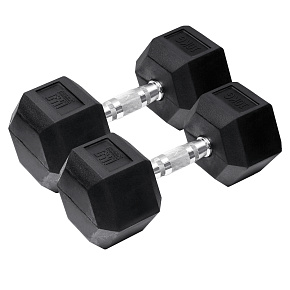 Orange Gym – Hex Dumbbell – 10kg – set of 2
