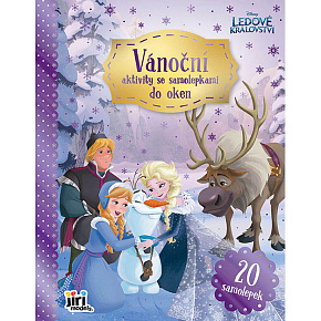 Vánoční aktivity se samolepkami do oken FROZEN - Ledové království Vánoční aktivity se samolepkami do oken FROZEN - Ledové království