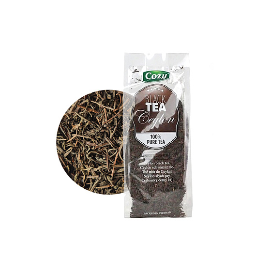 Černý čaj Ceylon COZY 200 g - 100% čistý sypaný čaj