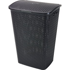 Koš na špinavé prádlo MY STYLE 55l hnědý