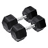 Orange Gym – Hexagonální činka – 6 kg – sada 2 ks