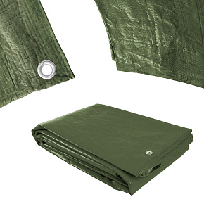 Plachta Procraft GT4x4 120g/m2 nepromokavá s oky 4x4 m zelená