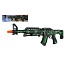 Samopal jiskřící ARMY na setrvačník plast 62cm na kartě 18x67cm