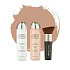 AirBrush Foundation 3pcs - Warm/Medium