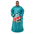 Snuggie Original - Blanket Fleece - with sleeves - Mountain Dew Green retro blue