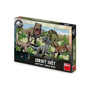 Jurský svět společenská hra v krabici 33x23x3,5cm