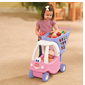 Dětský nákupní vozík Cozy Coupe Little Tikes růžový