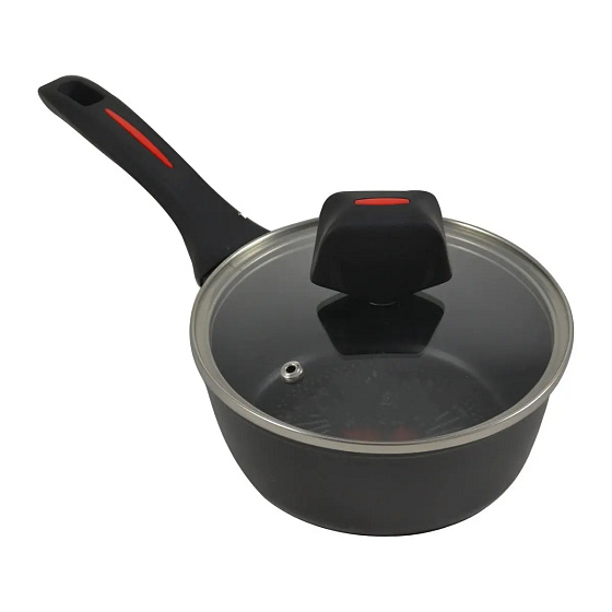Royalty Line RL-FSN18: 18cm Marble Coated Casserole with Lid