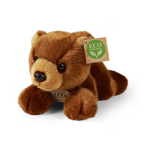 Plyšový medvěd hnědý 22 cm ECO-FRIENDLY