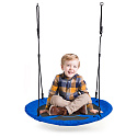 Zahradní houpačka hnízdo pro čápy 100 cm modrá ECOTOYS