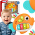 WOOPIE BABY Interaktivní Pianko Rybička Varhánky Hudební Zvuky Světlo 18m+