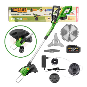 Aku vyžínač Procraft PTA-26BL