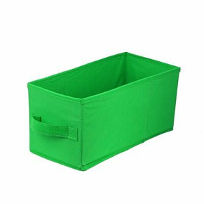 U Pudełko tekstylne 15x31x15 zielone U Pudełko tekstylne 15x31x15 zielone