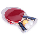 Sada na stolní tenis 2 pálky na ping-pong 3 míčky