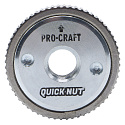 Bruska úhlová Procraft PW1050 + rychloupínací matice, 10x řezný kotouč, 2x lamelový kotouč