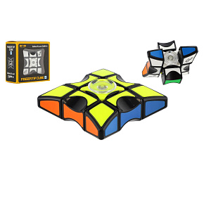 Spinner hlavolam plast 6x6cm v krabičce