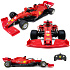 Lebula zdalnie sterowany samochód auto rc pilot do samodzielnego montażu ferrari formuła 1 1:16