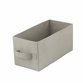 U Pudełko tekstylne 15x31x15 jasnobrązowe U Pudełko tekstylne 15x31x15 jasnobrązowe