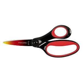 Nůžky dětské velké 15 cm (8+), červeno černá