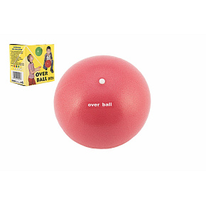 Míč Overball nafukovací rehabilitační 26cm max. zatížení 120kg v krabici 10x11cm