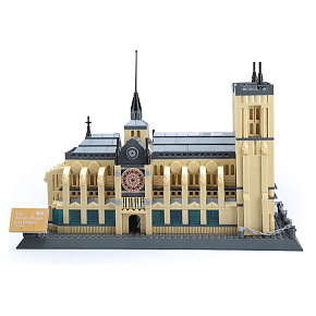 Lebula klocki konstrukcyjne zestaw 1380 el. katedra notre-dame w paryżu