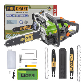 Benzínová řetězová pila Procraft GS-58X
