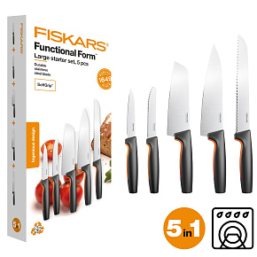 Functional Form velký startovací set, 5 nožů Functional Form velký startovací set, 5 nožů