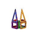 Magnetická stavebnice magneted 40 ks v krabici 28x23cm
